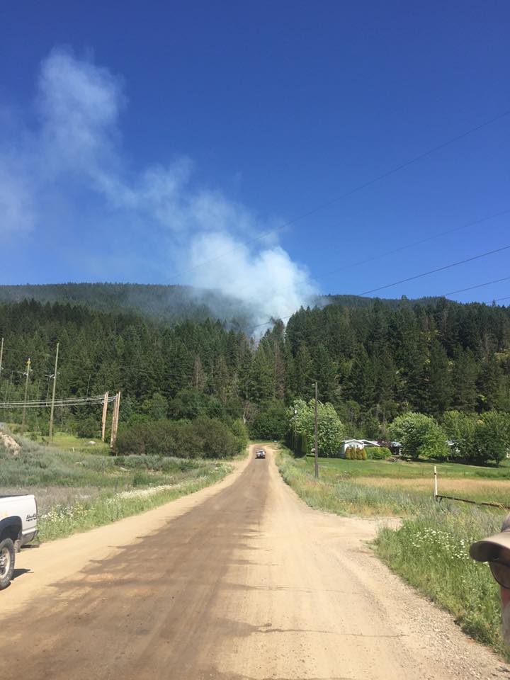 Creston wildfire extinguished