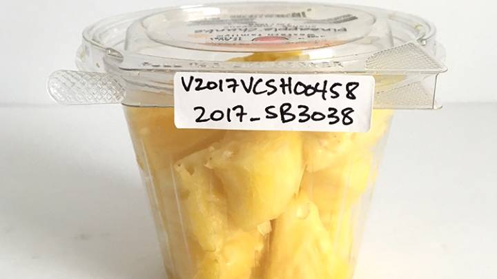 Creston store received small amount of tainted pineapple