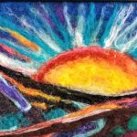 Vibrant Landscape by Amazing Felted Fibre Arts-2