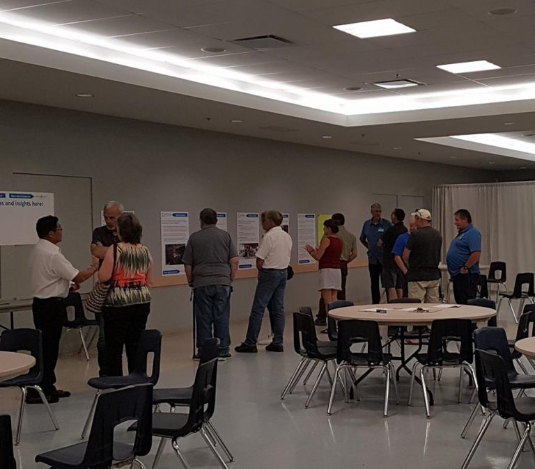Good feedback from Fire Hall open houses, but low attendance