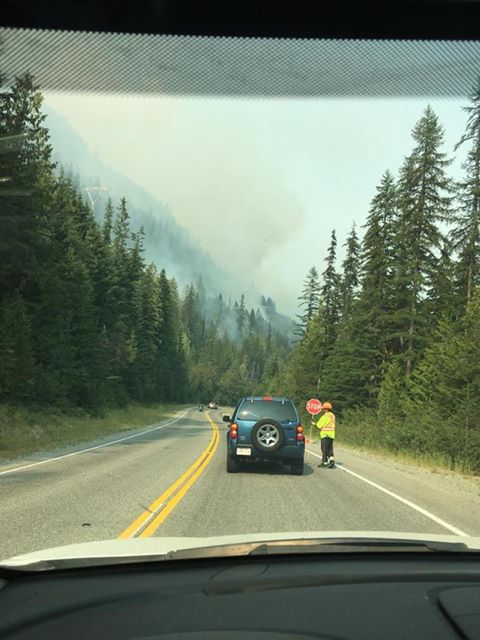 Highway 3 re-open west of Creston