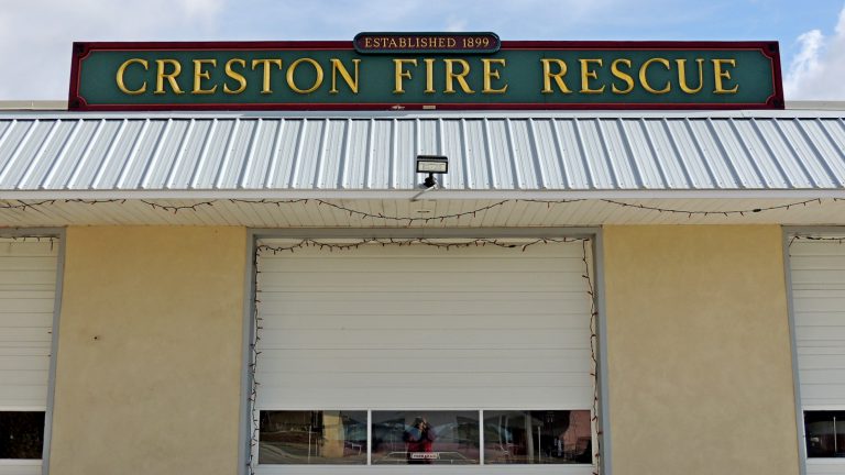 Creston fire crews respond to house blaze