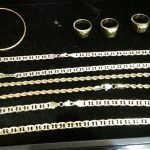 Fake gold jewelry