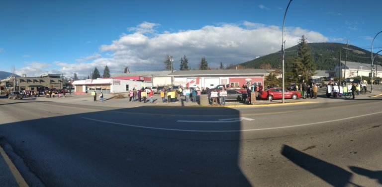 Creston Valley citizens rally against province-wide restrictions