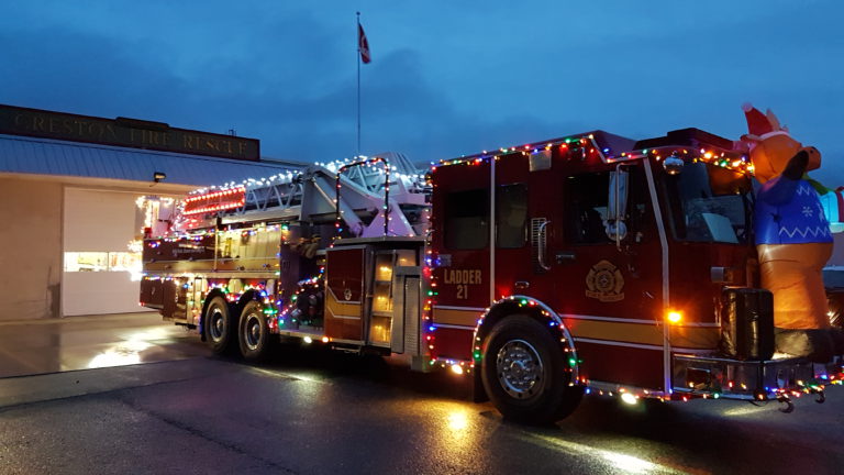 Creston’s Fire Truck Christmas Caroling set for December 20th