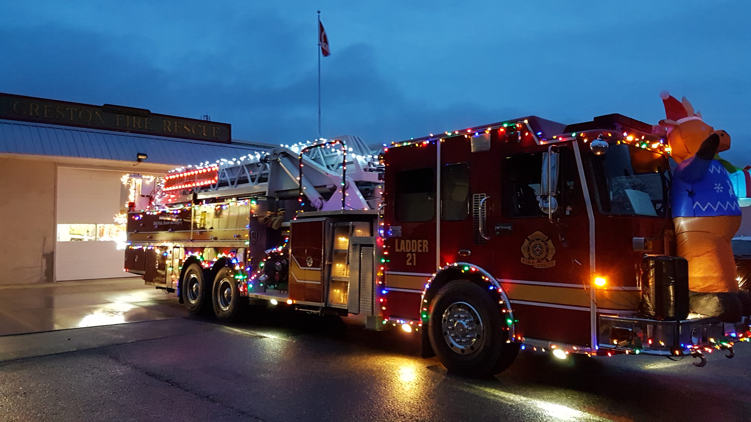 Creston's Fire Truck Christmas Caroling set for December 20th My