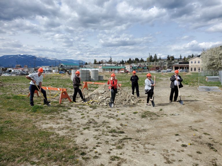 Mayor and Council break ground on Creston Emergency Services Building