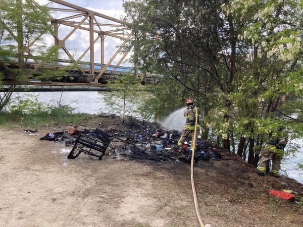Women arrested in relation to potential arson at Old Trail Bridge