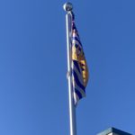 Regional District of East Kootenay, RDEK building, Cranbrook, BC Flag 3(Photo by Josiah Spyker, MyEastKootenayNow.com staff)