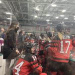 Cranbrook Bucks vs Womens National Team – Team Canada – Hockey 17