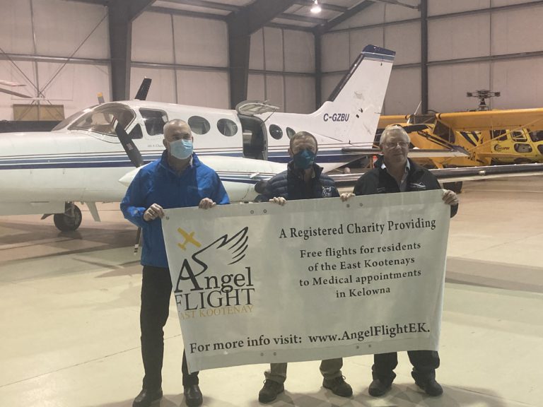 Angel Flight East Kootenay unveils ‘new to us’ aircraft