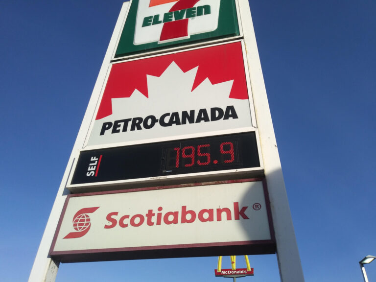 Creston gas prices slightly lower than rest of region