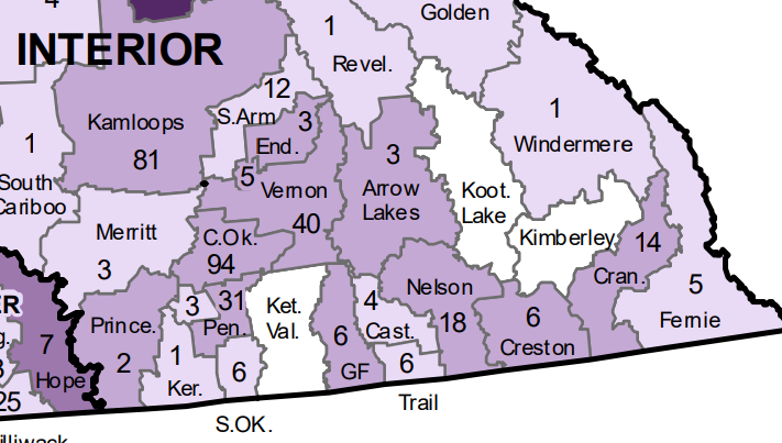 Creston Valley COVID cases decrease