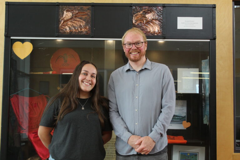 Graduates at Salmo Secondary School celebrate their success