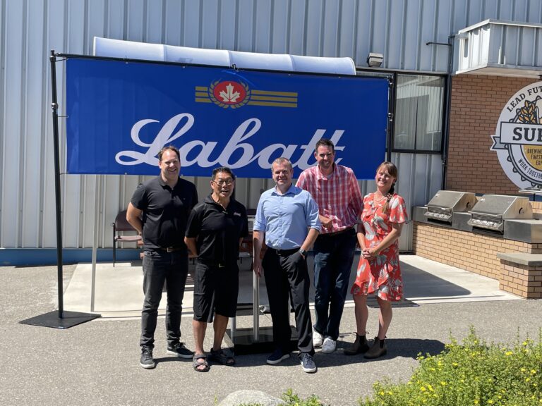 Labatt Breweries celebrates $4.6 million investment
