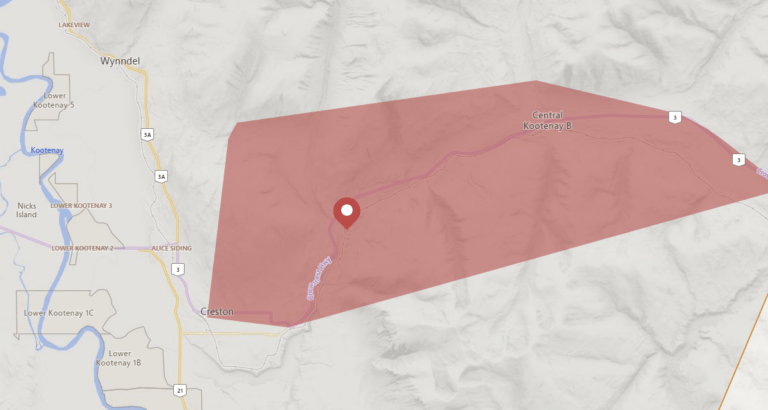 Warming centre opens following Creston power outage