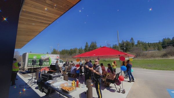 Creston RCMP attend Yaqan Nukiy community BBQ