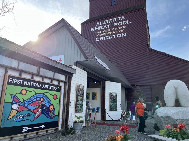 Creston welcomes newly renovated grain elevator with art show