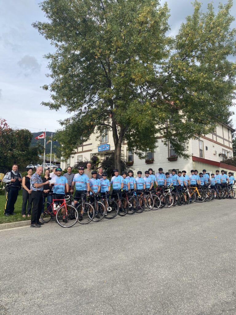 Cops For Kids bike ride stops in Creston