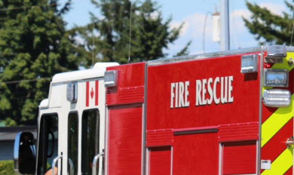Home damaged by fire
