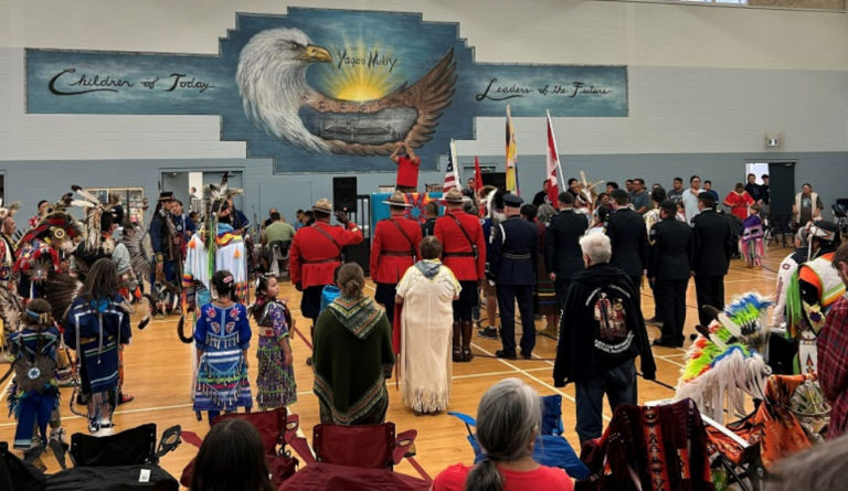Creston officers attend Yaqan Nuikiy Pow Wow and other community events
